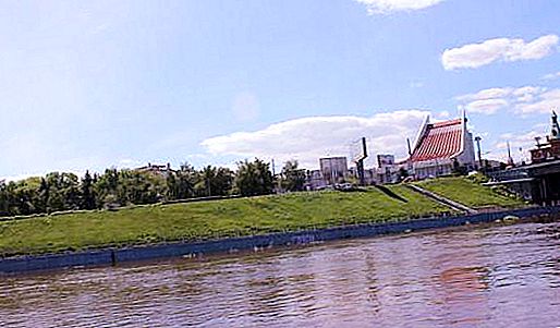 Om-西シベリアの川、写真と説明