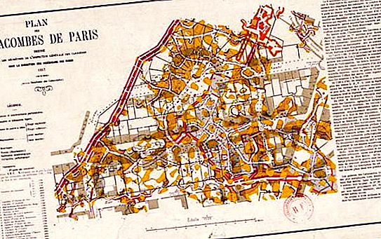 Földalatti Párizs. Párizsi katakombák: a látogatók leírása, története és áttekintése