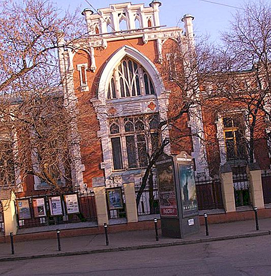 Gledališki muzej Bakhrushin v Moskvi