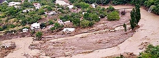 जॉर्जिया बाढ़: कारण, परिणाम, परिसमापन
