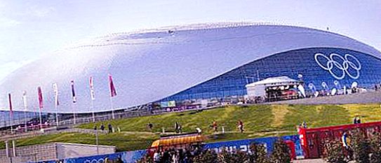 Ice Palace Sochi "Big": mô tả về cách lấy