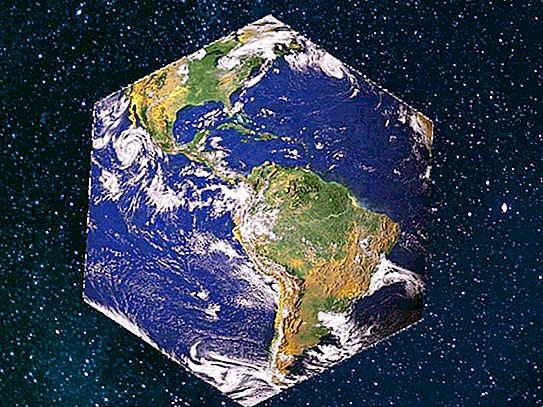 Adakah pusingan bumi atau rata? Satu teori alternatif muncul - heksagonal
