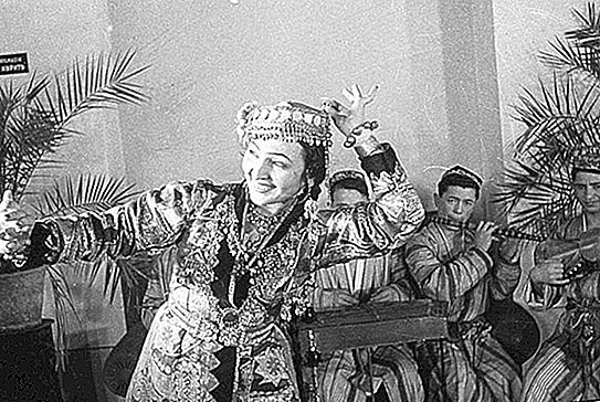 Sutra liar atau tarian nasional Uzbekistan