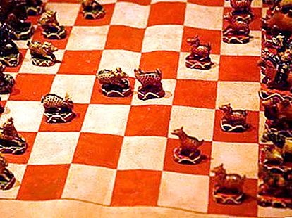 Mongolisches Schach: Name der Figuren und Foto