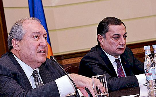 El president armeni Armen Vardanovich Sargsyan: biografia, família, carrera professional