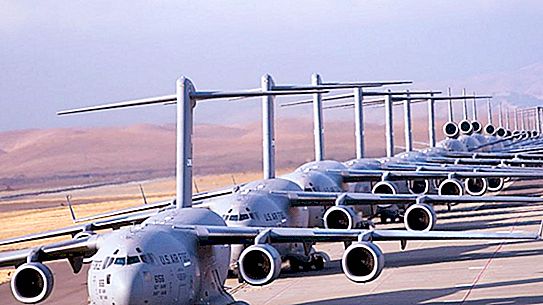 Wojskowe samoloty transportowe Rosji: specyfikacje techniczne, wymiary, przeznaczenie i zdjęcia