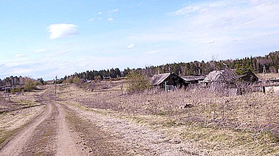 크라스 노야 르 스크 영토의 버려진 마을 : 목록, 사진 및 간단한 설명