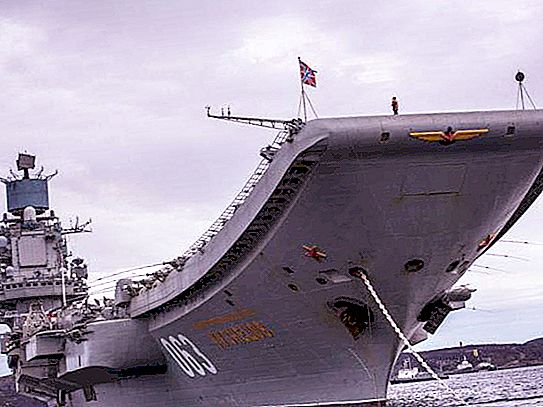 TAVKR“库兹涅佐夫海军上将”的建造和前景