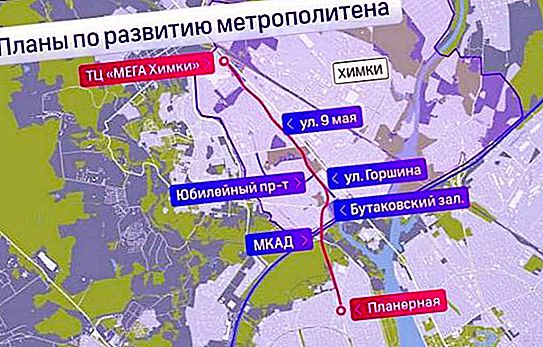 Metro lleuger a Khimki: informació actual sobre els plans de construcció