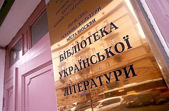 Library ng panitikang Ukrainiano sa Moscow: ang kasaysayan ng iskandalo