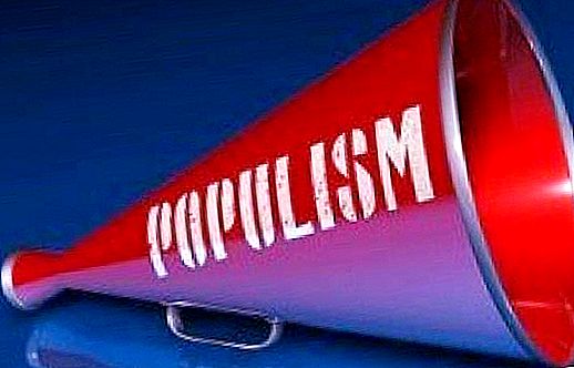 What is a populist slogan?