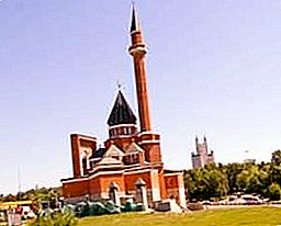 Mešita na kopci Poklonnaya ako súčasť pamätného komplexu
