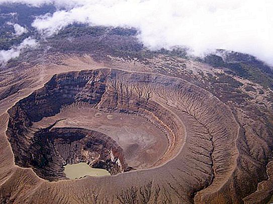 What is a crater?
