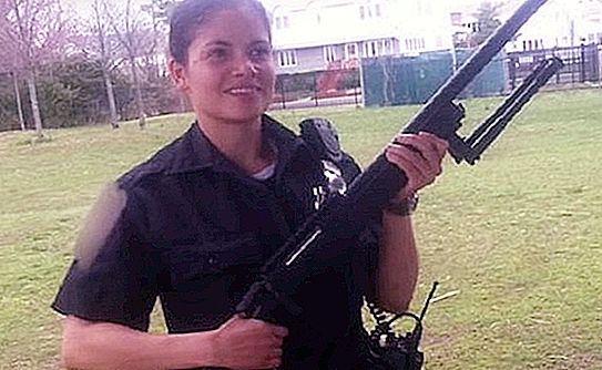 She could defile, but instead of a podium, she chose to work in the New York police