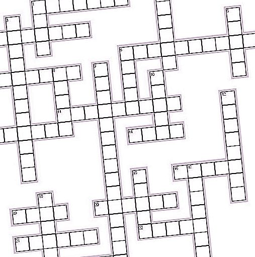 크로스 워드 퍼즐이란 무엇이며 어디에서 왔습니까?