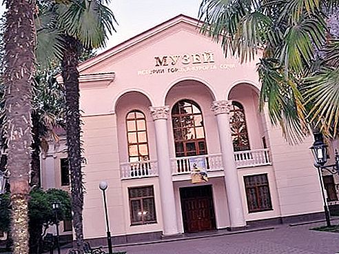 Μουσείο Ιστορίας του Σότσι: διεύθυνση, περιγραφή και ώρες λειτουργίας