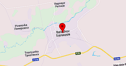 A população de Balashov está diminuindo gradualmente