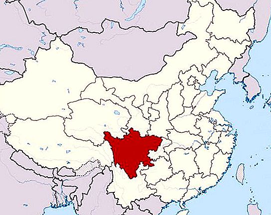 중국 쓰촨성 : 인구, 경제, 지리
