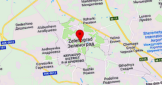 Okres Zelenograd: história, geografia a zaujímavé fakty. Kde sa nachádza Zelenograd?