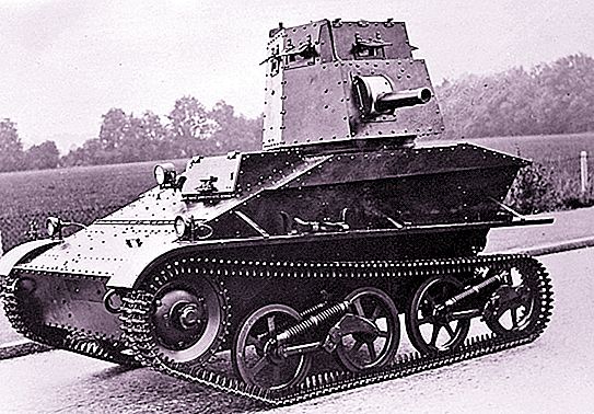 Tank Italia: jenis, ikhtisar, spesifikasi