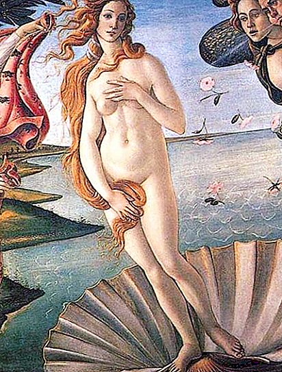 Bohyně Afrodita, dávající krásu, lásku a plodnost
