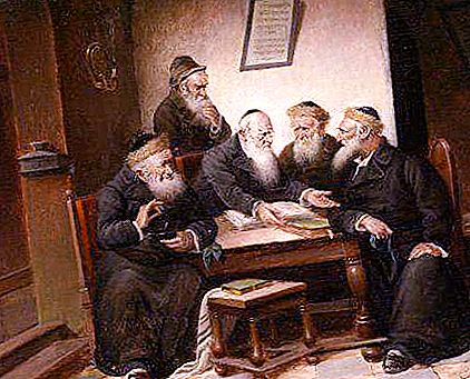 Ein Rabbiner ist eine Person, die das jüdische Recht auslegen kann