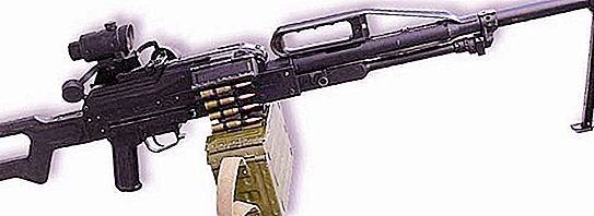 Makineli tüfek "Pecheneg": TTX. Açıklama, cihaz, menzil, fotoğraf