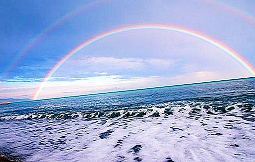 Rainbow is de glimlach van de hemel