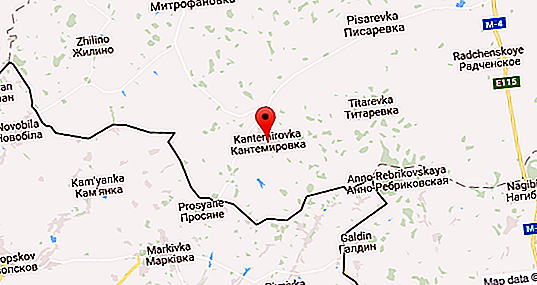 Canteminació a la regió de Voronezh: on es troba, qui viu i altres fets interessants