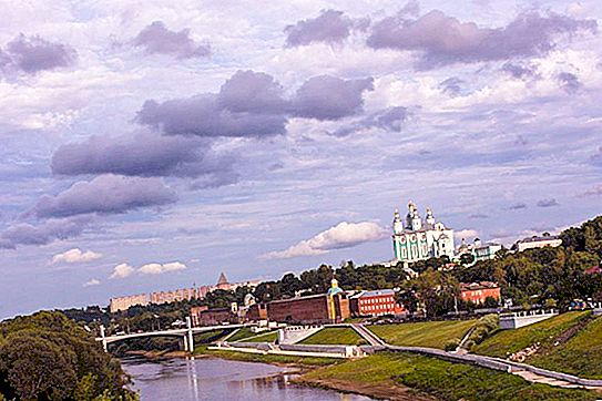 Rantau Smolensk dan kawasan rantau Smolensk. Daerah Smolensky di rantau Smolensk