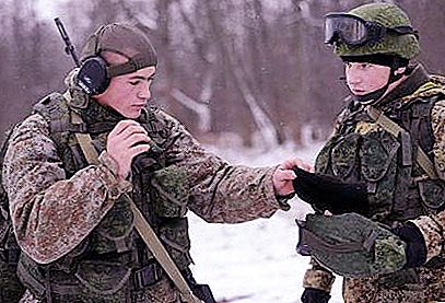 Krievijas Federācijas bruņoto spēku karaspēka veidi un veidi un to iecelšana