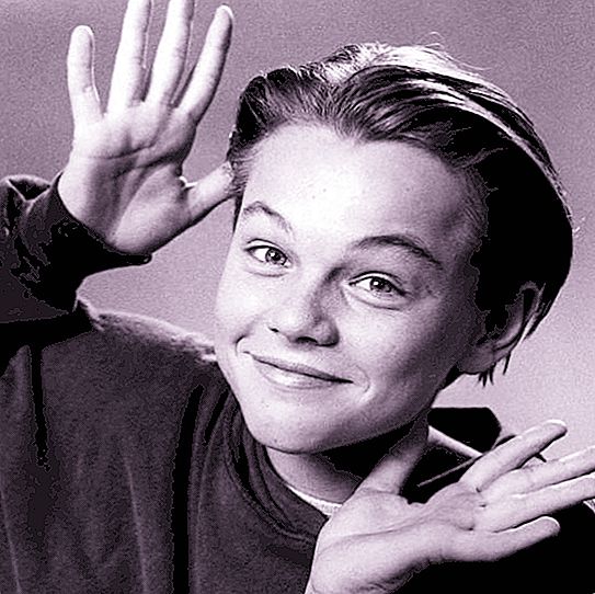 Leonardo DiCaprio in his youth: the beginning of a career