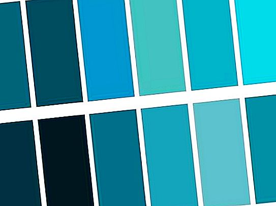 Värien yhdistelmä: meri-aallon väri, johon sävyt yhdistetään?