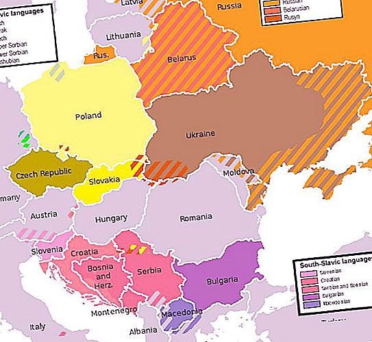Mihin haaroihin slaavilaiset kansakunnat on jaettu? Muinaiset ja modernit slaavilaiset kansat