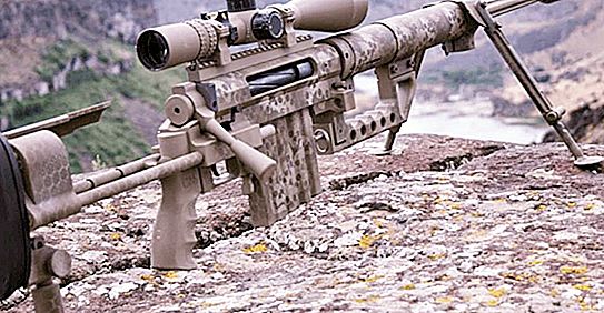 美国狙击步枪：描述和规格