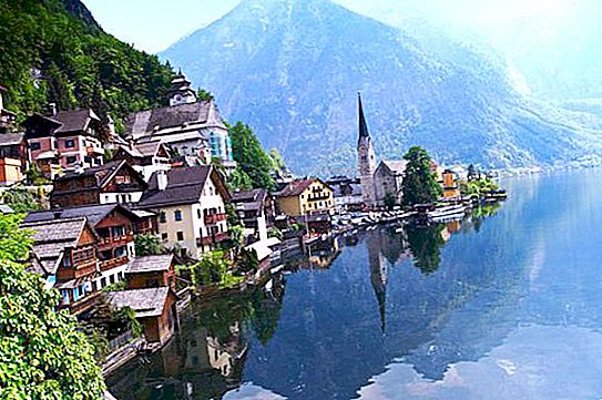 Österrike berg: namn, höjd. Österrikes geografi