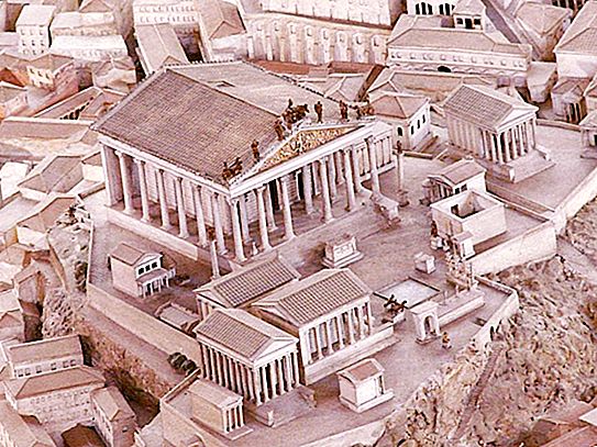 Temple of Jupiter: kasaysayan, paglalarawan at larawan