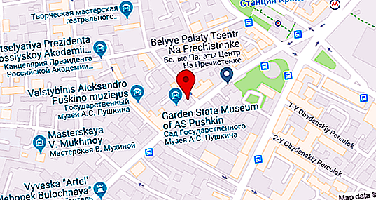Puškino muziejus Maskvoje: adresai, filialai, renginiai, ekskursijos