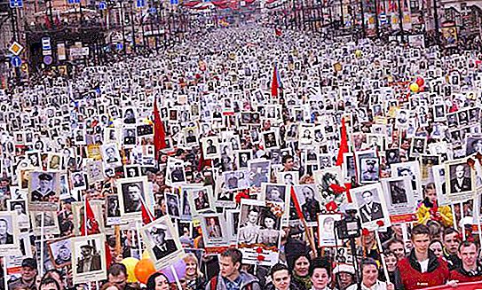 People’s initiative “Immortal Regiment - Moscow” as a reflection of Russia's greatness