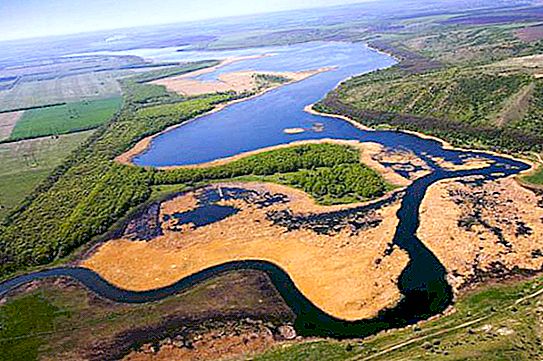 Els rius de Donbass. Recursos hídrics de Donbass