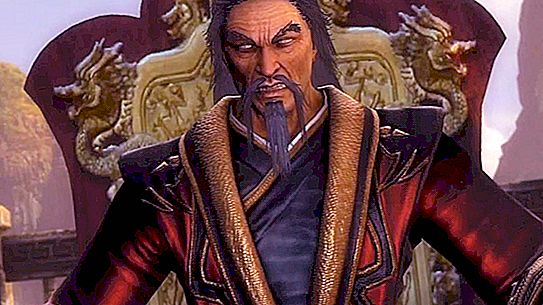 Shang Tsung: biografi karakter dan acara film
