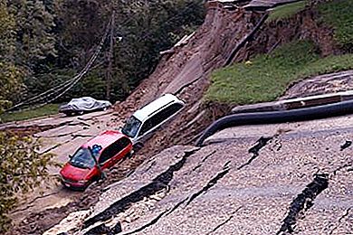 Qu'est-ce qu'un glissement de terrain: son danger et ses conséquences