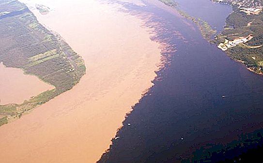 Where is the widest river in the world?