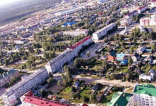 Soviet city of Khanty-Mansiysk Autonomous Okrug: the history of appearance and development