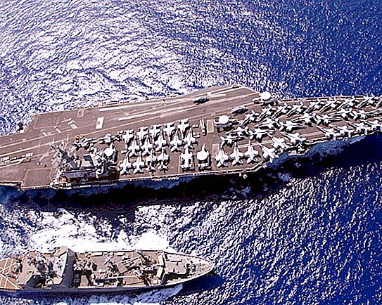 L'écrasement du porte-avions Forrestal - l'incident le plus important de l'histoire de la marine américaine