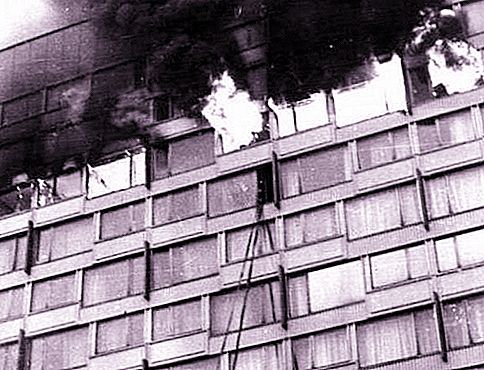Fire at the Leningrad Hotel on February 23, 1991. Eyewitness accounts