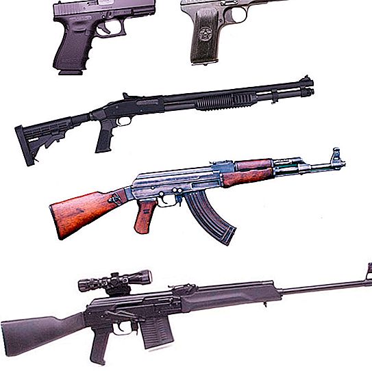Carbina Saiga ratllada: especificacions, revisió d'armes, pros i contres