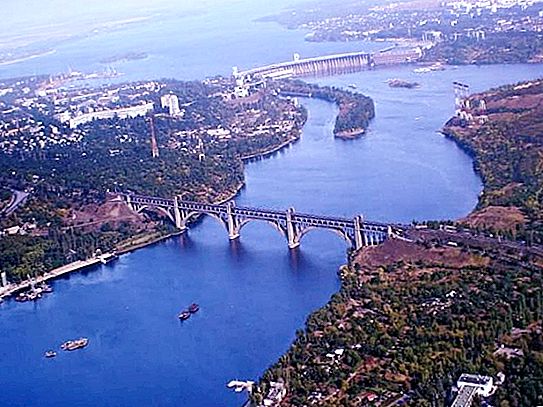 Rieka Dneper - najkrajšia rieka