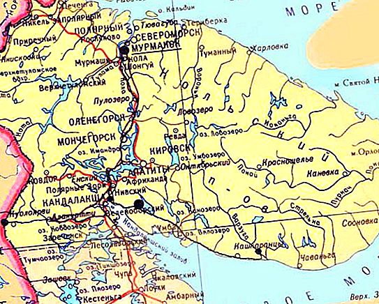 Les rivières de la région de Mourmansk - la richesse de la région