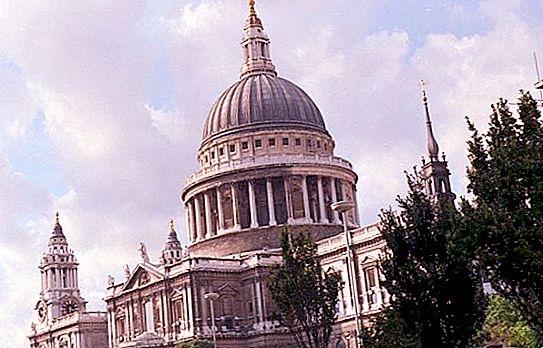 Katedrala svetega Pavla v Londonu. Katedrala sv. Pavla. London znamenitosti